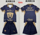 2026-2027 Pumas UNAM club navy kids soccer jerseys home