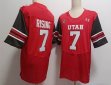 Utah Utes #7 Cameron Rising red college football jerseys