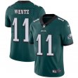 Youth Philadelphia Eagles #11 Carson Wentz green Color Rush Limited Jersey