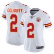Women Nike Kansas City Chiefs #2 Colquitt white Color Rush Limited Jerseys