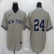 Nike New York Yankees #24 Gary Sanchez grey majestic MLB Jersey-BD