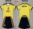 2026-2027 America club yellow black kids soccer jerseys home