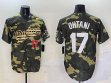 2025 Nike Los Angeles Dodgers #17 Shohei Ohtani camo majestic baseball jerseys Joint name 01