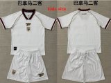 2026-2027 Panama club white kids soccer jerseys second away