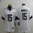 Nike Jacksonville Jaguars #15 Gardner Minshew II white women Color Rush Limited Jerseys