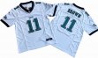 Philadelphia Eagles 11# A.J. Brown white Nike Vapor F.U.S.E. Limited Jersey 03