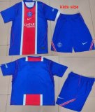 2026-2027 Paris Saint-Germain club blue kids soccer jerseys home