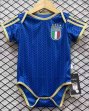 2026 Italy Team blue soccer baby clothes home