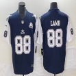 Nike Dallas Cowboys #88 Dez Bryant blue white color Rush Limited Jersey 03