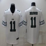 Philadelphia Eagles #11 Carson A.J. Brown white Color Rush Limited Jersey-BD 01