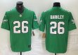 Philadelphia Eagles #26 Saquon Barkley green Nike Vapor F.U.S.E. Limited Jersey