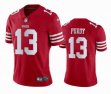 Women Nike San Francisco 49ers #13 Brock Purdy Red Color Rush Limited Jersey