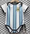 2026 Argentina team white blue soccer baby clothes home