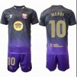 2026-2027 Barcelona club #10 MESSI purple black soccer jerseys away