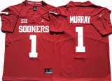 Oklahoma Sooners #1 Kyler Murray red College Football jerseys