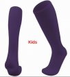 Youth Purple soccer socks