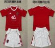 2025-2026 Al Ahly SC club red white kid soccer jerseys home