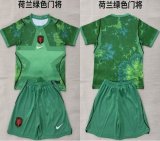 2026-2027 Netherlands team green goalkeeper soccer jerseys