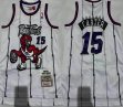 Youth Toronto Raptors #15 Vince Carter white throwback NBA basketball Jerseys