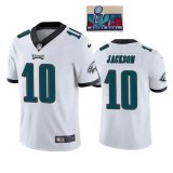 2023 super bowl youth Philadelphia Eagles #10 DeSean Jackson white Nike Color Rush Limited Jersey