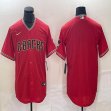 Nike Arizona Diamondback blank red majestic baseball Jersey