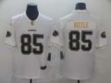 Nike 49ers George Kittle #85 white throwback Nike Color Rush Limited Jersey