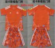 2026-2027 Newcastle club orange kids goalkeeper soccer jerseys