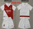2025-2026 Monaco club red white kid soccer jerseys home