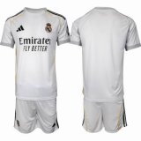 2025-2026 Real Madrid club white soccer jerseys home