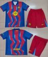 2026-2027 Barcelona club blue red soccer jerseys Third away