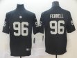 Oakland Raiders #96 Clelin Ferrell Nike black Color Rush Limited Jersey