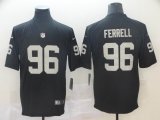 Oakland Raiders #96 Clelin Ferrell Nike black Color Rush Limited Jersey