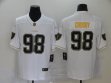Oakland Raiders #98 Maxx Crosby Nike white gold Color Rush Limited Jersey