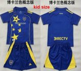 2026-2027 Boca Juniors club blue kid soccer jerseys Concept versio