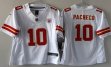 Women Kansas City Chiefs #10 Isiah Pacheco white Nike Vapor F.U.S.E. Limited Jersey