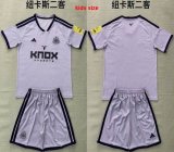 2026-2027 Newcastle club gray kids soccer jerseys second away