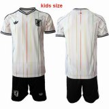 2026-2027 Japan team white black kids soccer jerseys away