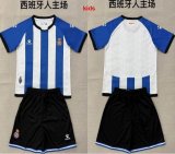 2026-2027 RCD Espanyol Club blue white black kids soccer jerseys home