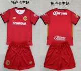 2025-2026 Toluca club red kid soccer jerseys home