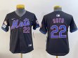 Youth Nike New York Mets #22 Juan Soto white majestic mlb jerseys-BD 01