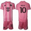 2025-2026 Club Internacional de Fútbol Miami #10 Messi pink soccer jerseys home