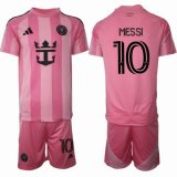 2025-2026 Club Internacional de Fútbol Miami #10 Messi pink soccer jerseys home