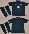 2025-2026 Bayern Munich gray black soccer jersey second away