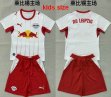2026-2027 Leipzig Red Bull white red kids soccer jerseys home