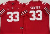 Ohio State Buckeyes #33 Jack Sawyer red college football jersey