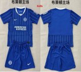2026-2027 Brighton Hove club blue kids soccer jerseys home