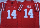 Nike Ohio State Buckeyes #14 K.J. Hill red college football jersey