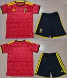 2026 World Cup Belgium team red black Soccer Jerseys home