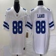 Nike Dallas Cowboys #88 CeeDee Lamb white color Rush Limited Jerseys 03