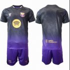2026-2027 Barcelona club purple black soccer jerseys away
